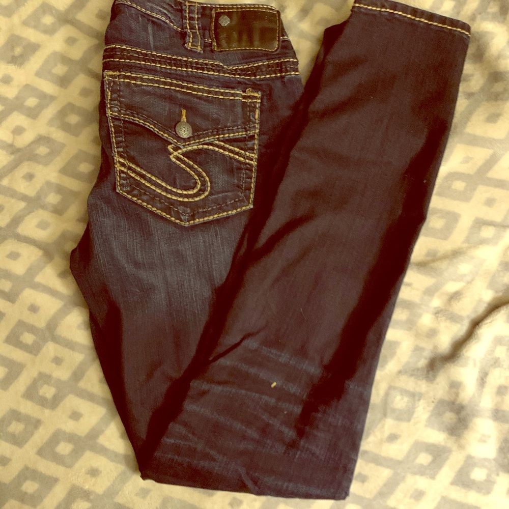Silver jeans